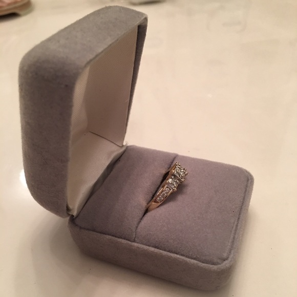 14 Karat Gold Engagement Ring, $450 - Picture 3 of 8